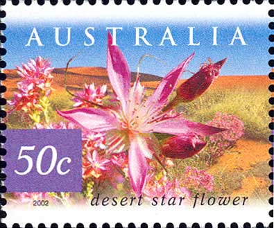 stamp: Calytrix carinata